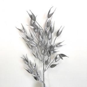 Silver Metallic Barley 40cm