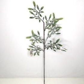 Glittered Mistletoe Spray 62cm