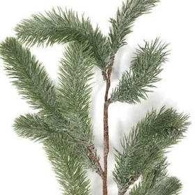 Glittered Pine Spray 63cm