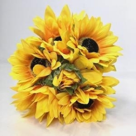 Yellow Sunflower Bundle 40cm