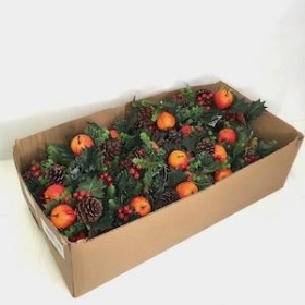 72 x Christmas Apple And Red Berry Pick