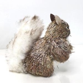 Snowy Squirrel Decoration 13cm