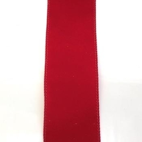 Red Velvet Ribbon 60mm