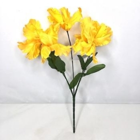 Yellow Iris Bush 34cm