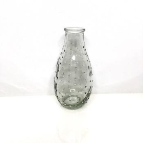 Clear Spotted Bud Vase 14cm