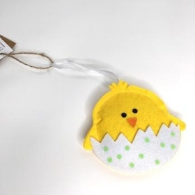 Hanging Easter Chick 12cm