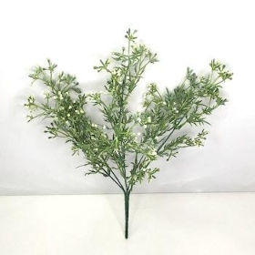 White Heather Bush 34cm