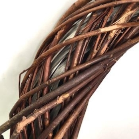 Brown Willow Ring 40cm 