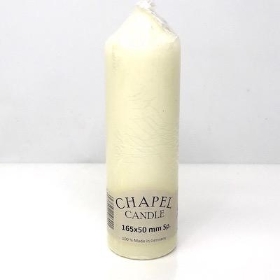 Ivory Chapel Candle 165 50