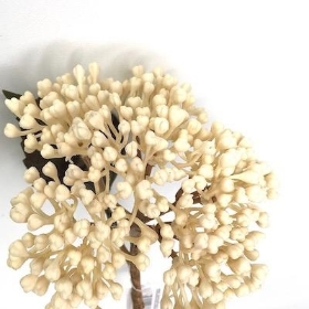 Ivory Hydrangea Berry 38cm