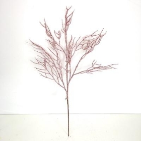 Pink Glitter Twig 55cm