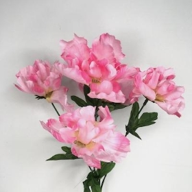 Pink Peony Bush 34cm