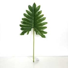 Green Philodendron Leaf 48cm