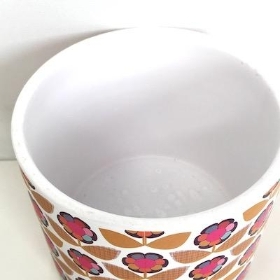 Flower Power Ceramic Pot 12cm