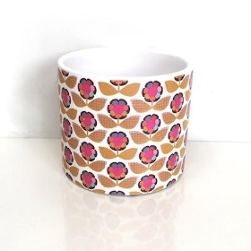 Flower Power Ceramic Pot 12cm