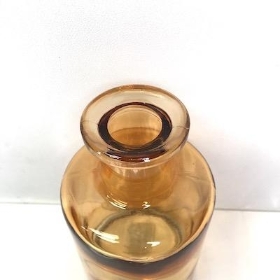 Cognac Bottle Vase 16cm