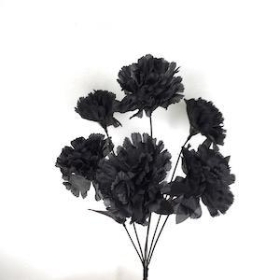 36 x Black Assorted Bush 36cm