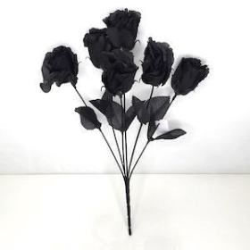 36 x Black Assorted Bush 36cm