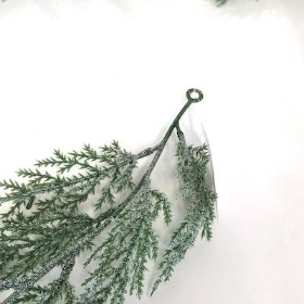 Glittered Pine Garland 180cm