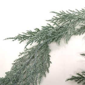 Glittered Pine Garland 180cm