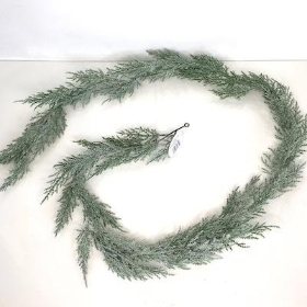 Glittered Pine Garland 180cm