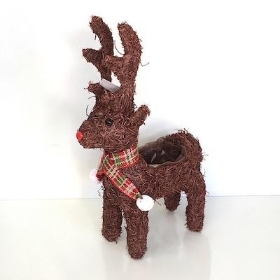 Standing Reindeer Planter 46cm