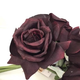 Burgundy Rose Bundle 25cm