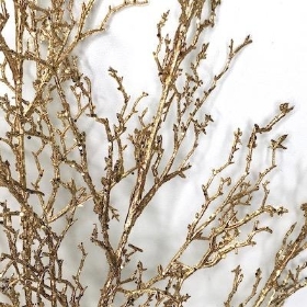 Gold Glitter Twig 65cm