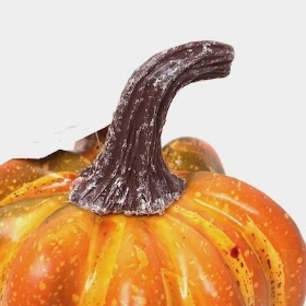 Orange Green Pumpkin 12cm