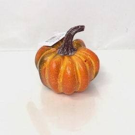 Orange Green Pumpkin 12cm