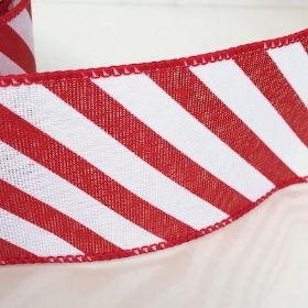 Candy Stripe Ribbon 63mm